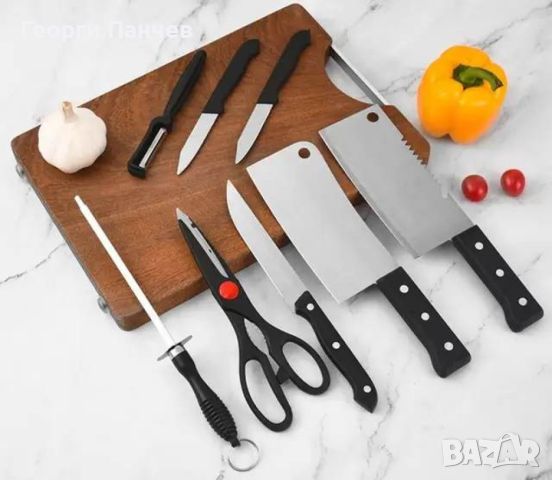 Комплект кухненски ножове от 8 части 