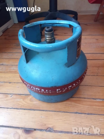 Бутилка за газ 4кг., вентил, маркуч 2 м комплект