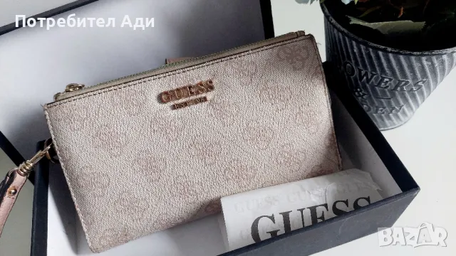 Дамско портмоне Guess -Оригинално, снимка 3 - Портфейли, портмонета - 47191035