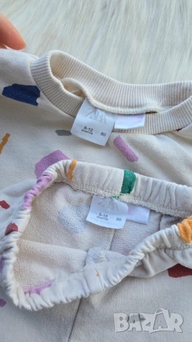 Детски комплект ZARA 9-12 месеца, снимка 8 - Комплекти за бебе - 52733703