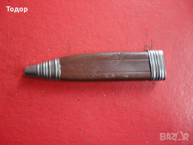 Старинна кожена кания за нож кама , снимка 3 - Ножове - 53027940