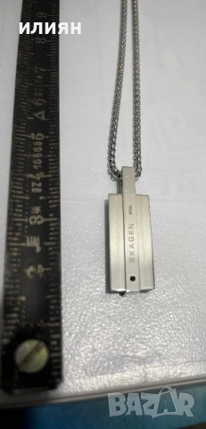 Колие .Синджир. Висулка. skagen  Denmark, снимка 8 - Колиета, медальони, синджири - 53244059