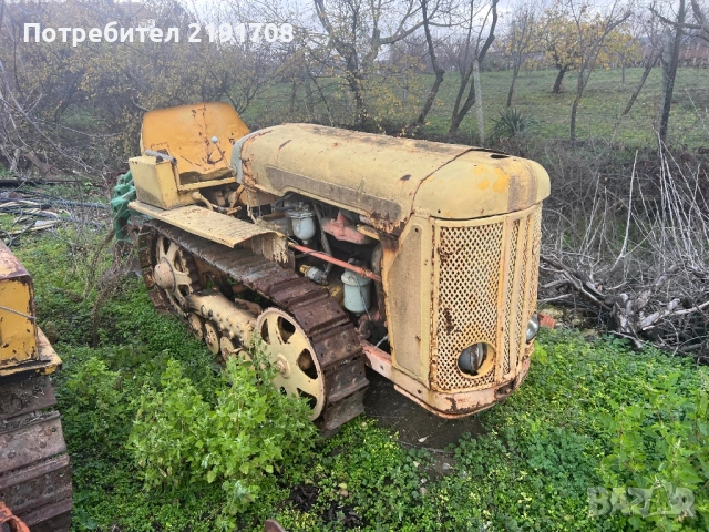 Продавам верижен трактор ТЛ 45