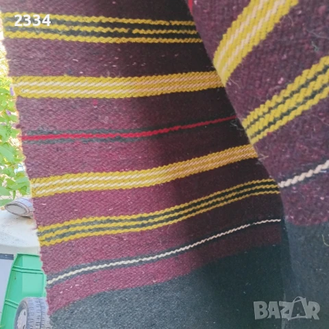 Вълнена черга , снимка 2 - Антикварни и старинни предмети - 50658084