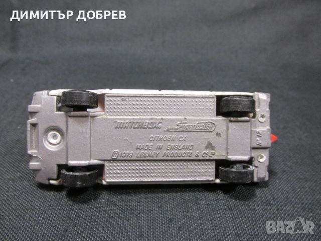 СТАРА РЕТРО МЕТАЛНА КОЛИЧКА MATCHBOX ENGLAND CITROEN CX AMBULANCE, снимка 6 - Колекции - 46444317