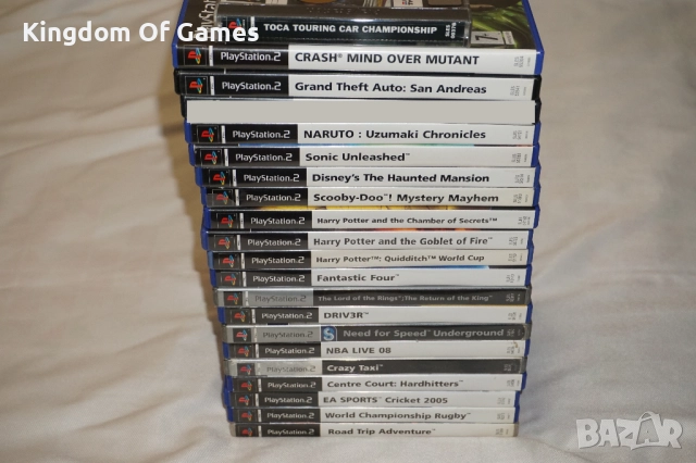 Игри за PS2 Crash Mutant/GTA San Andreas/Haunted Mansion/Naruto/Sonic/Harry Potter/Scooby-Doo/NBA 08, снимка 18 - Игри за PlayStation - 52594512