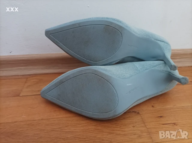 Bershka деним обувки, снимка 9 - Дамски обувки на ток - 51300359