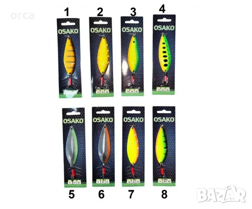 Клатеща блесна за риболов на щука и сом - клатушка Osako Predator 24 gr.