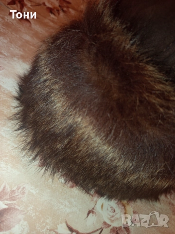 Нова Дамска Зимна Шапка от Естествен Косъм Норка 