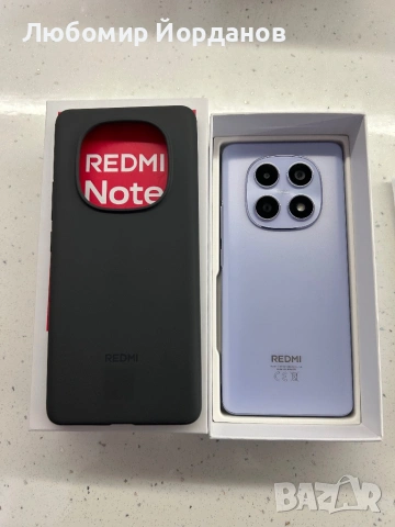 Redmi Note 15 Purple 128 GB - Чисто Нов, Неупотребяван, снимка 4 - Xiaomi - 53479113
