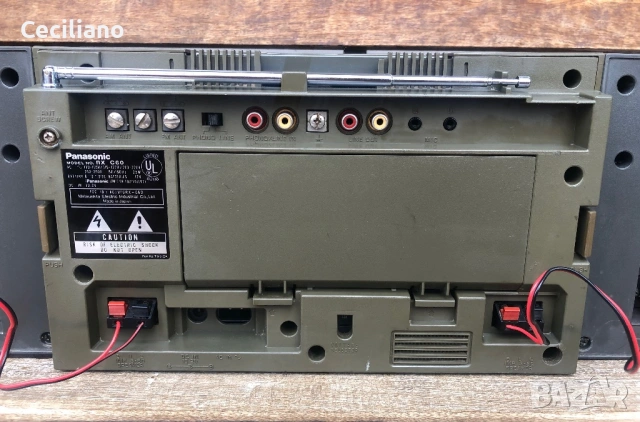 Радиокасетофон Panasonic RX-C60, снимка 10 - Радиокасетофони, транзистори - 54083313