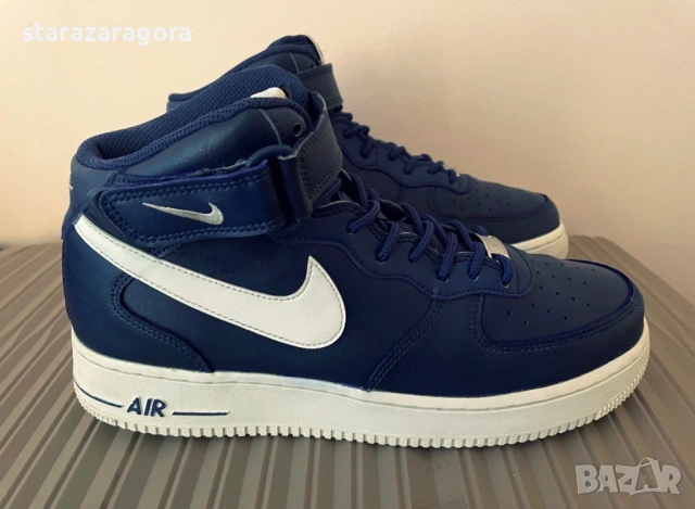 Nike Air Force 1 Mid , снимка 3 - Маратонки - 53859878