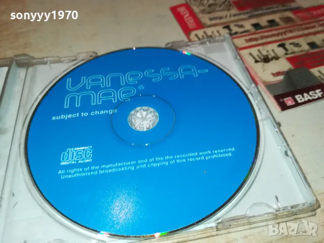 VANESSA-MAE CD 1704250624, снимка 5 - CD дискове - 49925986