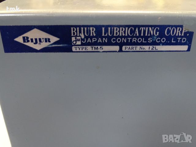 Смазочна хидравлична станция BIJUR Delimon TM-5 12L lubricating pump, снимка 2 - Резервни части за машини - 45239628