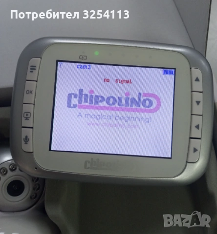 Бебефон с видео CHIPOLINO, снимка 2 - Бебефони - 53910138
