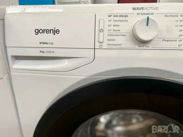 пералня,Gorenje’ WAVE P62S3P Slim 6кг, снимка 4 - Перални - 49202870