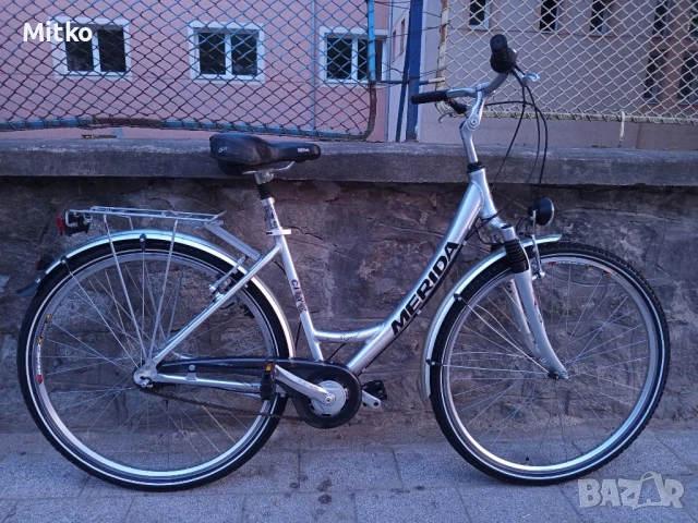 28 цола алуминиев велосипед с 7 скорости усилени капли амортисьори предни като нов , снимка 9 - Велосипеди - 50739714