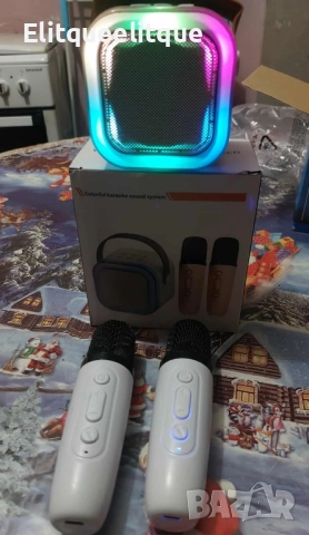 Караоке комплект NewEvo - Bluetooth 5.3, забавлението, което никога не спира