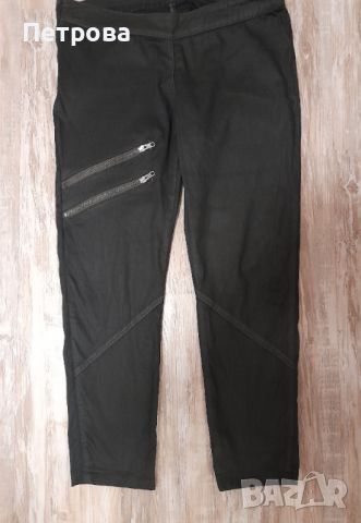 Черен летен панталон , снимка 2 - Панталони - 45256346