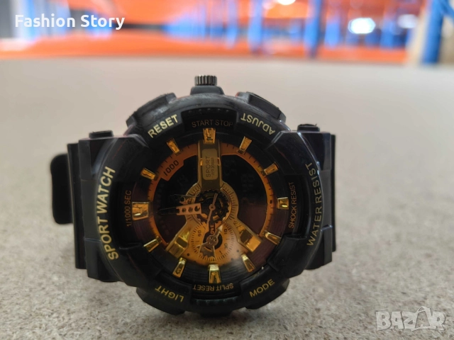 Мъжки мултифункционален часовник - Спортен, водоустойчив и удароустойчив, снимка 6 - Водоустойчиви - 51899038
