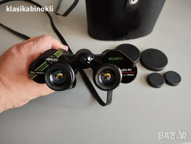 ТОП Морски и Ловен Японски Бинокъл SWIFT BELMONT 10x50, снимка 2 - Екипировка - 51256830