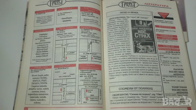 Списания Градът - София през седмицата - 3 броя 1992, 1993, снимка 10 - Списания и комикси - 51142296