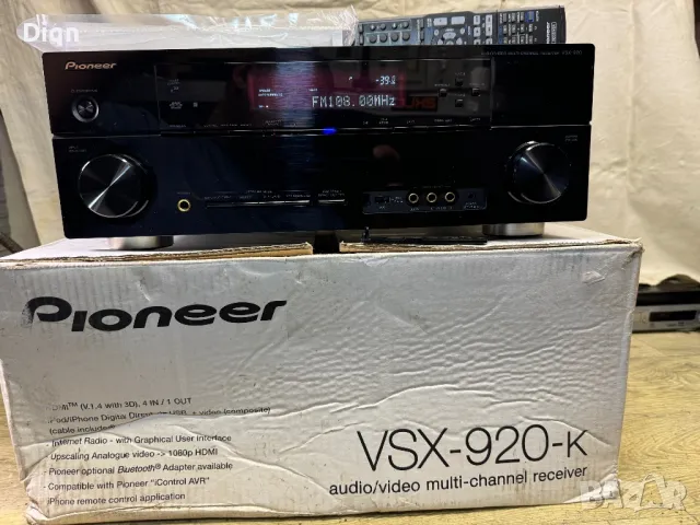 Чисто нов Pioneer VSX-920, снимка 8 - Ресийвъри, усилватели, смесителни пултове - 47195054