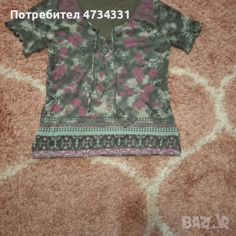 Цветна Дамска Теника, снимка 3 - Тениски - 53565083