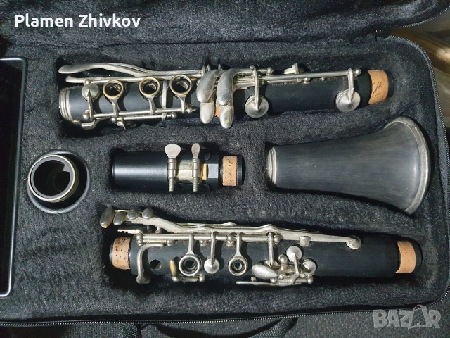 Стар кларинет в преносима оргинална чанта , снимка 7 - Антикварни и старинни предмети - 54188575