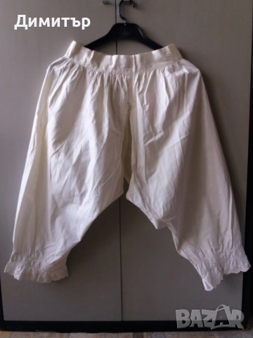 Автентични бюстие, килоти и чорапи от края на 19 век, снимка 12 - Бельо - 54243269