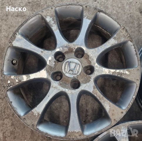 Джанти Honda 17 5x114.3 7J ET55 Хонда 17 5х114.3 64.1, снимка 4 - Гуми и джанти - 53750668
