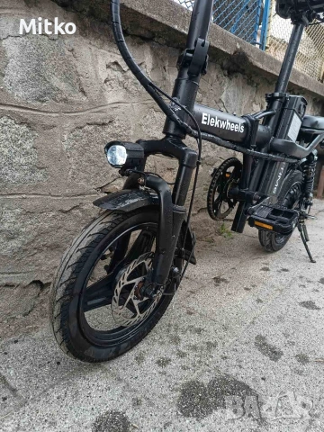 18 цола електрически алуминиев велосипед с 7 , снимка 7 - Велосипеди - 54224035