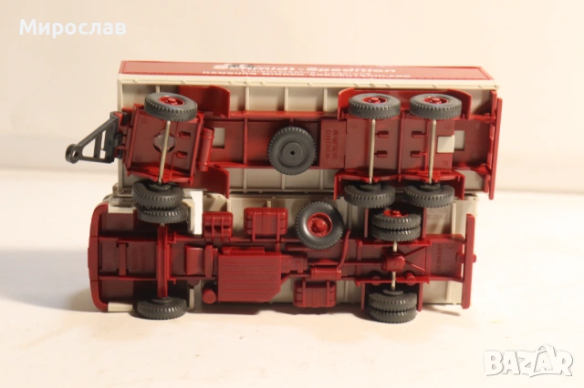 WIKING 1:87 H0 MAN МАН КАМИОН РЕМАРКЕ МОДЕЛ, снимка 6 - Колекции - 53803218