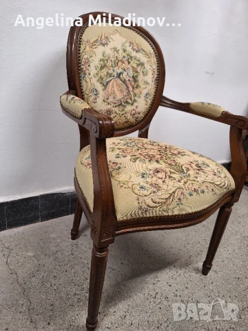 Винтидж кресло Луи XV Ромео и Жулиета , снимка 5 - Столове - 51314322