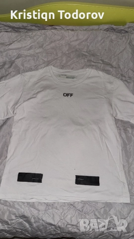Off white тениска, снимка 1