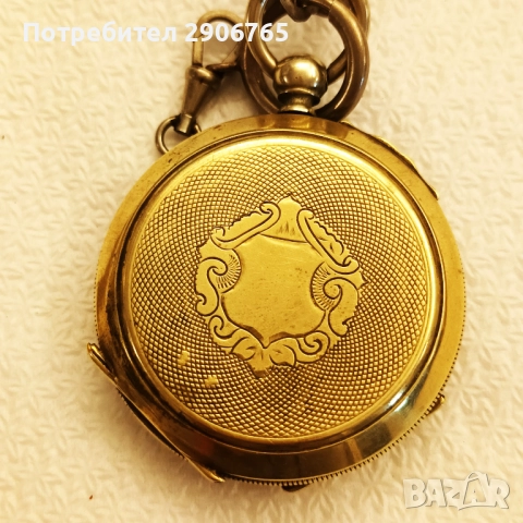 Старинен джобен часовник, снимка 2 - Антикварни и старинни предмети - 52993187