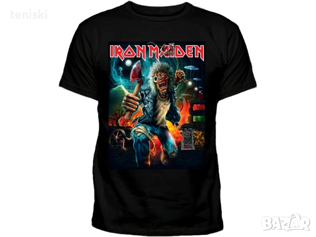 Рок тениска Iron Maiden - 11 модела Всички размери, снимка 4 - Тениски - 47118992