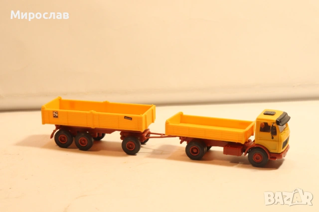KIBRI H0 1/87 МERCEDES КАМИОН САМОСВАЛ МОДЕЛ КОЛИЧКА, снимка 5 - Колекции - 54216100