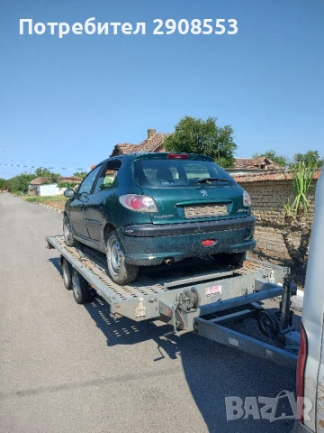 Пежо 206 1.4hdi на части, снимка 2 - Автомобили и джипове - 51359549