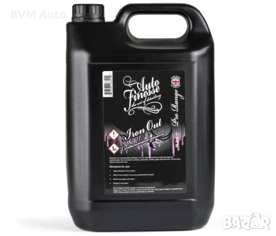 Auto Finesse Iron Out Contamination Remover – за отстраняване на летяща ръжда и железни замърсявания