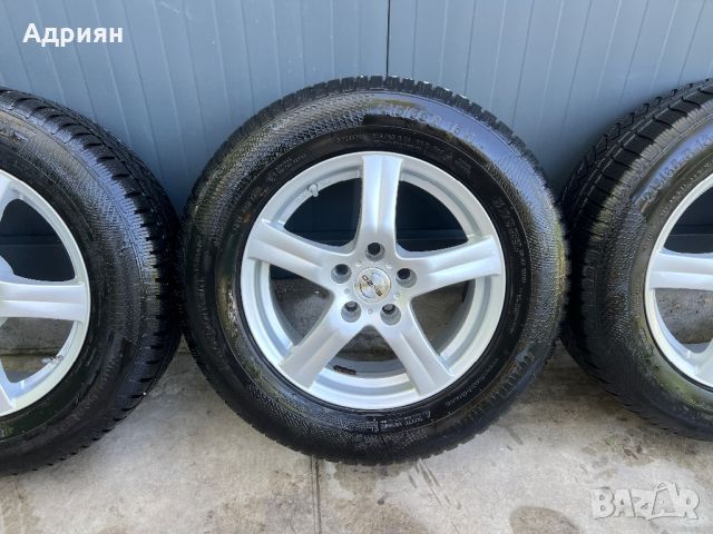 Джанти R16 5х114.3 Nissan Qashqai + Зимни гуми 215/65/16, снимка 3 - Гуми и джанти - 45544882