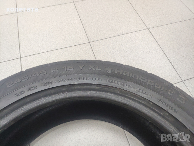 1бр. лятна гума UNIROYAL RAINSPORT 3 245/45 R18, снимка 5 - Гуми и джанти - 44938436