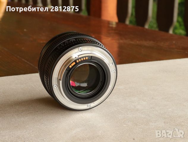 Обектив Canon EF 50mm 1:1.4 ultrasonic, снимка 9 - Обективи и филтри - 46367985