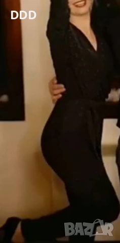 Гащеризон МOHITO в черно с блестящи нишки, снимка 5 - Гащеризони - 54245661