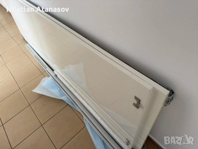  IKEA пръзгащи врати за PAX гардероб - HASVIK, бели