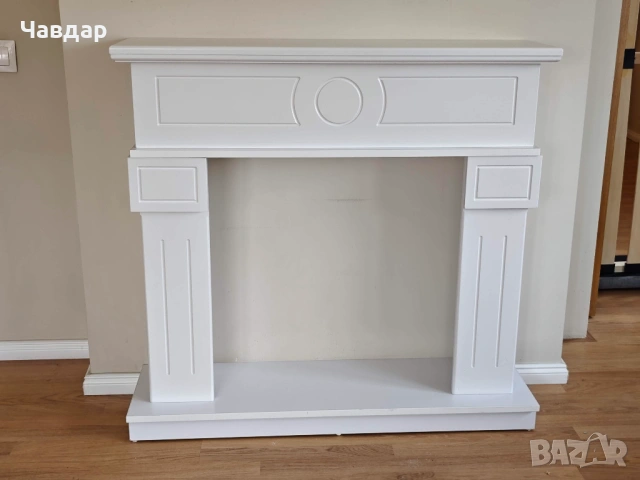 Декоративна камина, облицовка за електрическа камина MDF, снимка 5 - Декорация за дома - 53949287