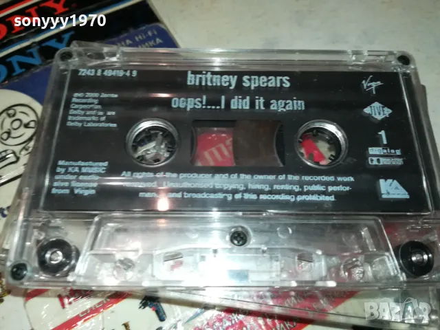 BRITNEY SPEARS-ORIGINAL TAPE 1802252224, снимка 1 - Аудио касети - 49185808