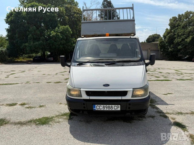  Ford transit 2.4 90кс САМОСВАЛ / Дясна дирекция -номер на рама е набита на колонката на вратата от , снимка 14 - Бусове и автобуси - 51972486