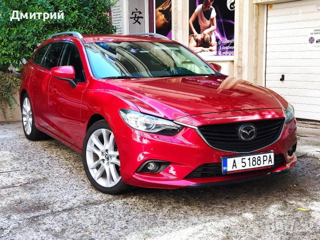 Mazda 6 2.2D (175hp) Revolution AUTOMATIC - Комби, 2013г. (За ремонт на двигател)