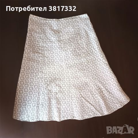 Лятна памучна пола, размер: EU40 (M), Българска конфекция, снимка 1 - Поли - 46022287